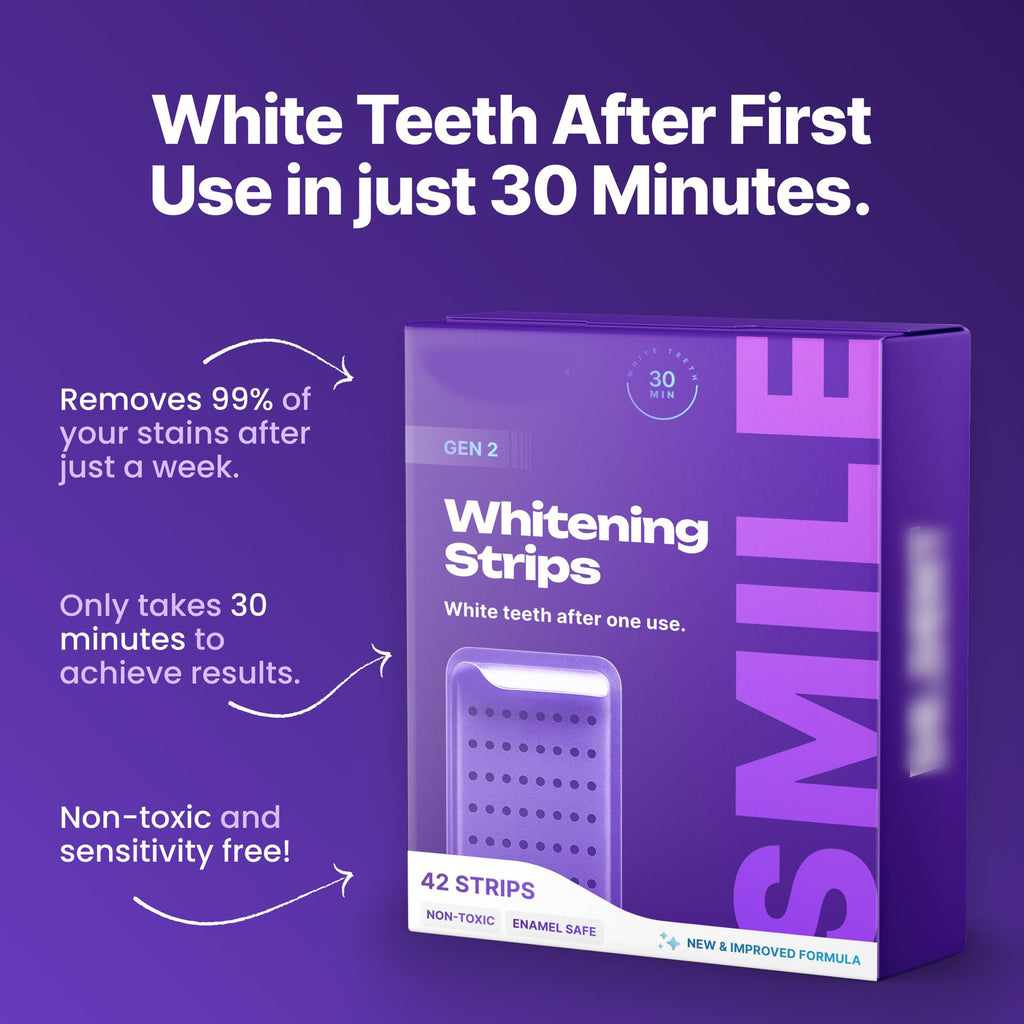 Enamel layer teeth Whitening Strips